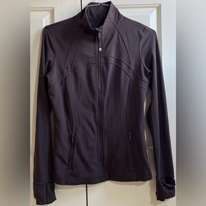 🍒LULULEMON sz 10 DEFINE Jacket ESPRESSO Brown Full-Length *NULU
